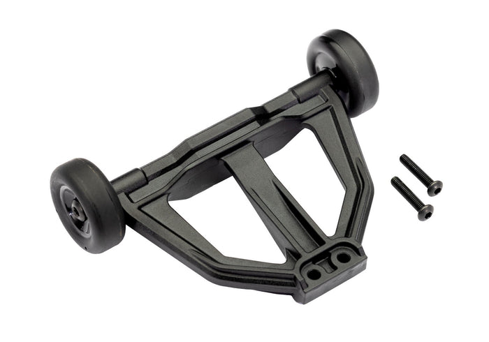 10776-BLK WHEELIE BAR ASSEMBLED