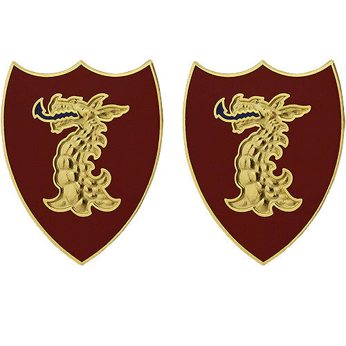 114th Field Artillery Regiment Unit Crest (No Motto) Army Unit Crests