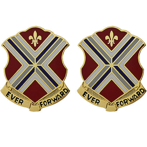 116th Infantry Regiment Unit Crest (Ever Forward) Army Unit Crests
