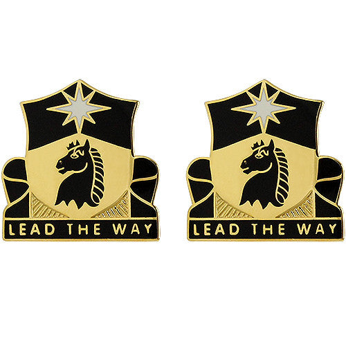 151st Cavalry Regiment Unit Crest (Lead the Way) Army Unit Crests