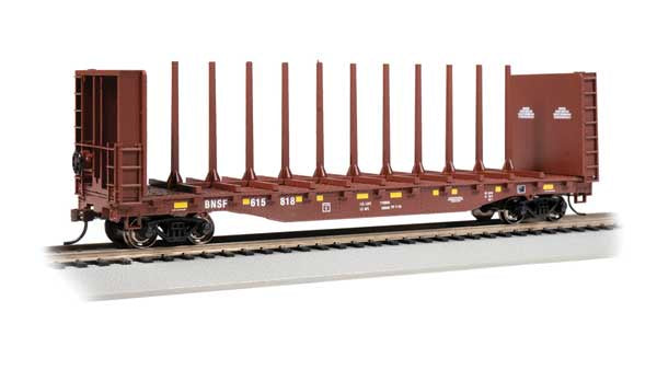 160-12905 52' Centerbeam Bulkhead Flatcar - Ready to Run