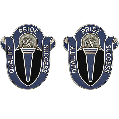 165th Military Intelligence Battalion Unit Crest (Quality Pride Success) Army Unit Crests
