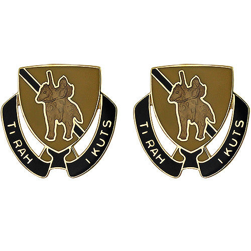 167th Cavalry Regiment Unit Crest (Ti Rah I Kuts) Army Unit Crests
