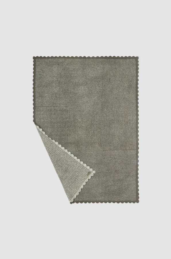 Barefoot Dreams CozyChic Scallop Olive Branch Throw Blankets & Throws in at Wrapsody