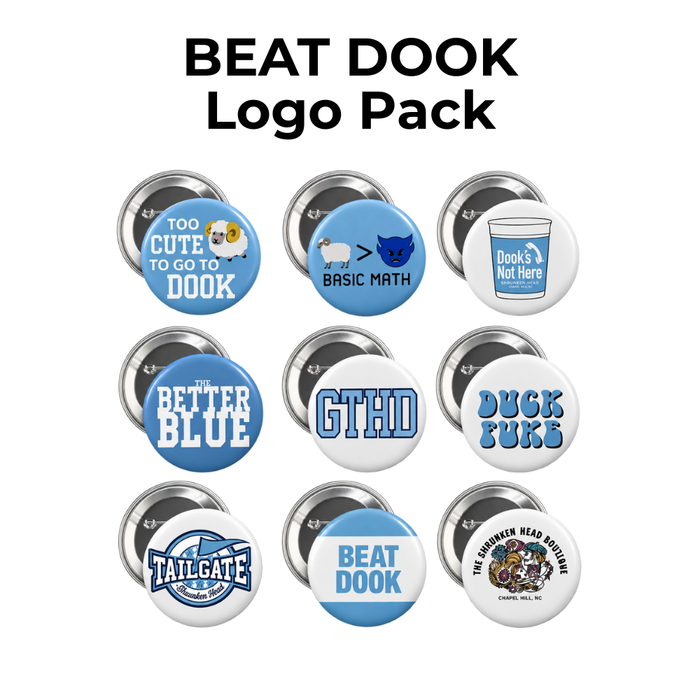 BEAT DOOK Themed Button Pin Package