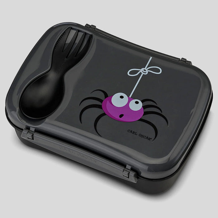 Carl Oscar N’ice Box Grau Grey Spider mit Kühlakku und Multibesteck