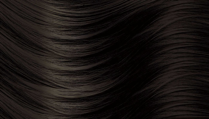 CIELO Hair Color Cream - 7 Brownish Black Hair Swatch