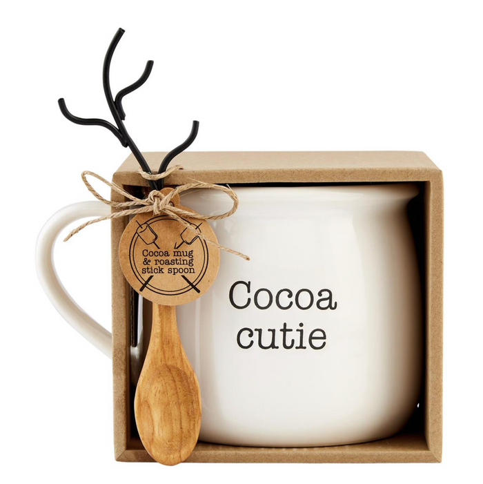 Cocoa Cutie Mug Set - Pine & Moss