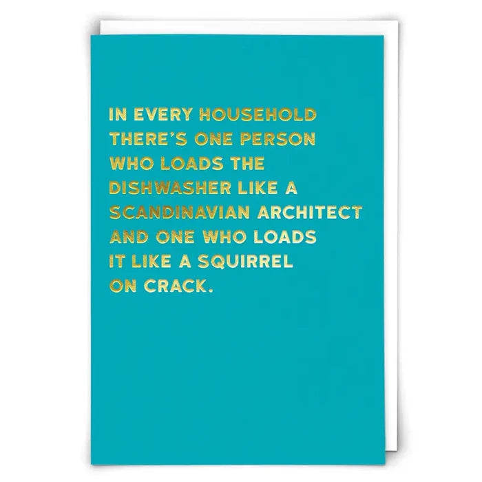 Dishwasher Architect Card