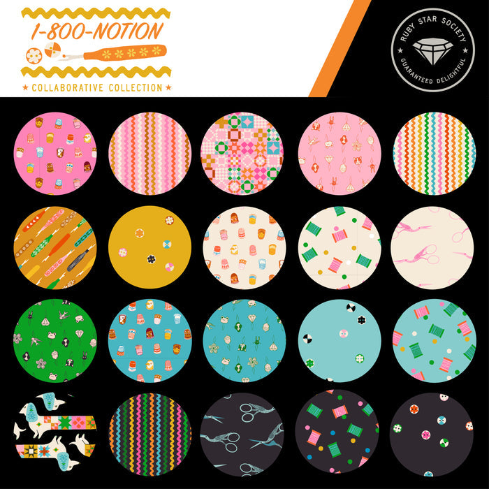 F3121 - 1-800-Notion - Soft Black - Quilty Dog