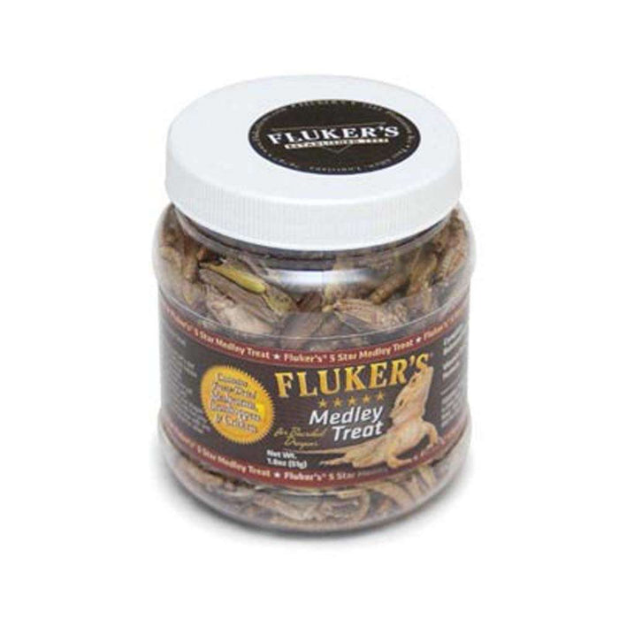 Flukers Bearded Dragon Medley Treat 1.8 oz.:Jungle Bob's Reptile World