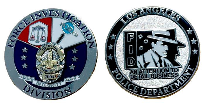 Force Investigation Division Challenge Coin