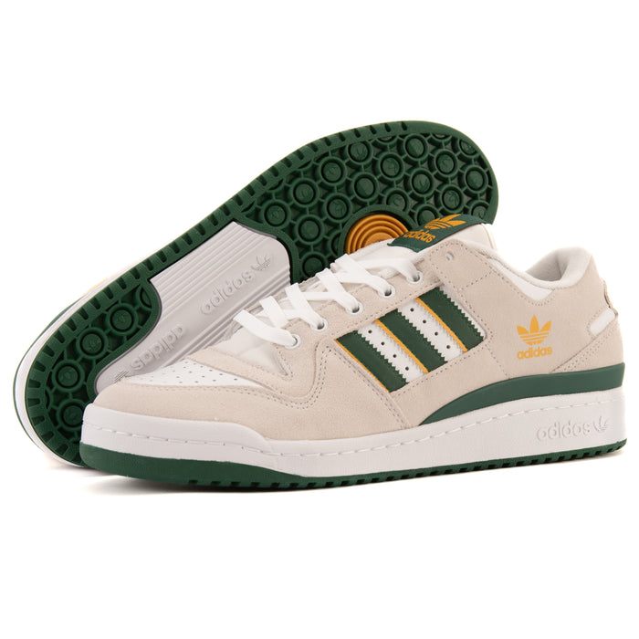 Adidas - Forum 84 Low ADV (Crystal White/Dark Green/Preloved Yellow) *SALE