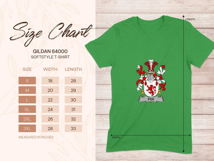 Fox graphic print green tee