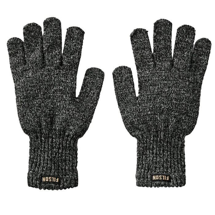 Full Finger Knit Gloves | Charcoal - Domestic Domestic