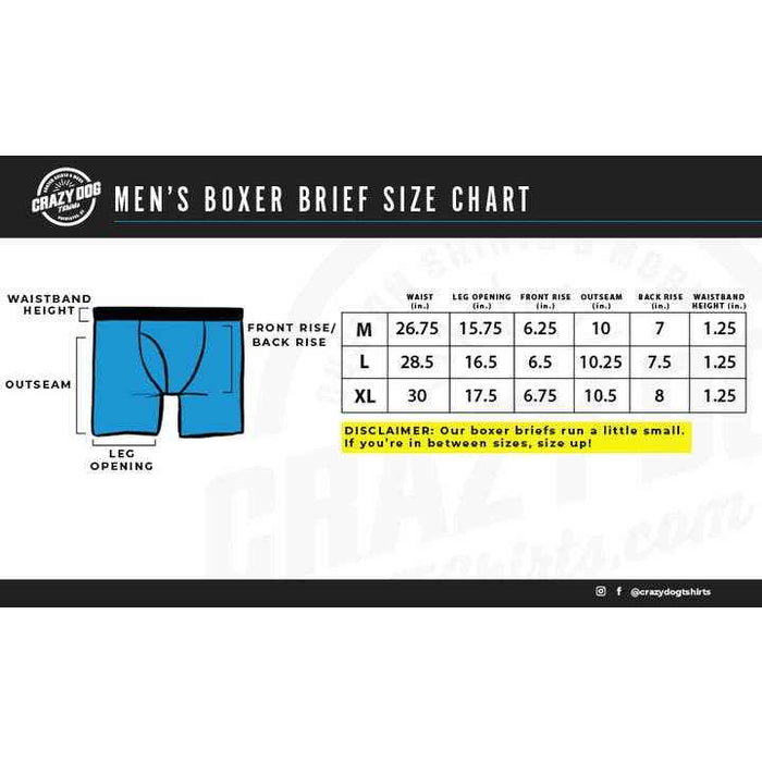 Funny Boxer Briefs for Men Dog Lovers