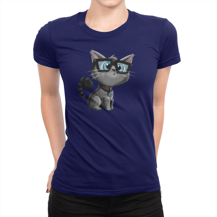Geek Nala Ladies T-shirt Navy