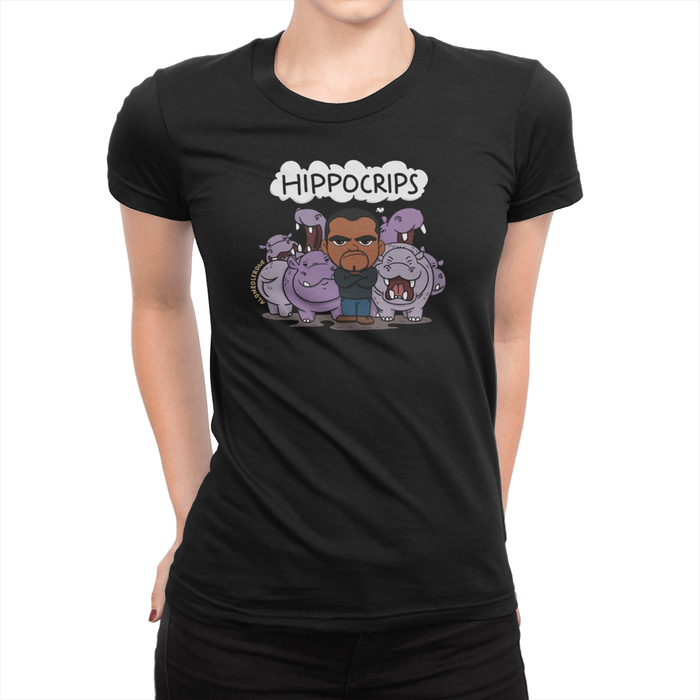 Hippocrips Ladies Shirt Black