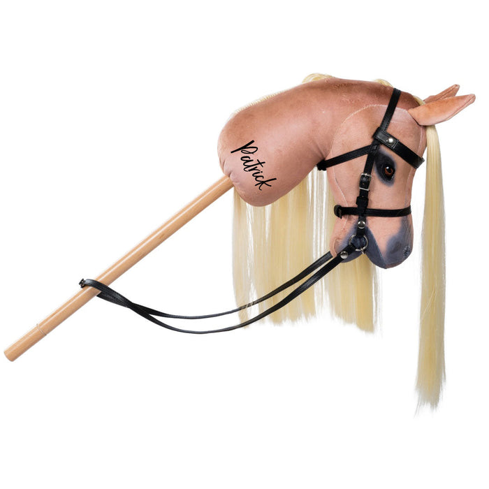 byAstrup Hobby Horse Spirit Beige Blond mit offenem Maul