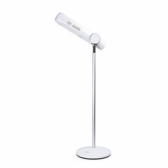 Hot & Hotter Twin Turbo 4000 Adjustable Handsfree Stand Dryer, 1 Count, White