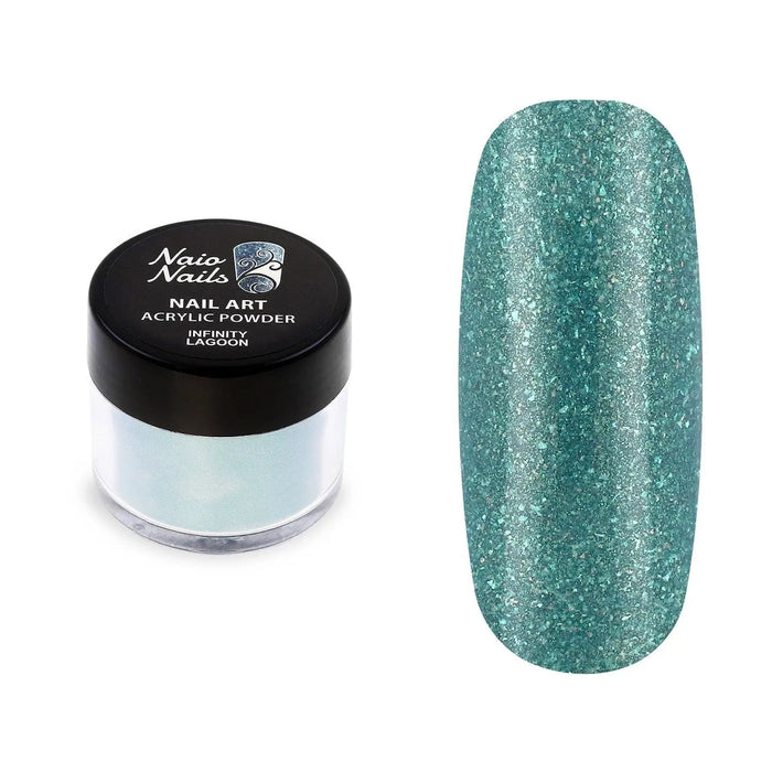 Infinity Lagoon Acrylic Powder - 12g Naio Nails