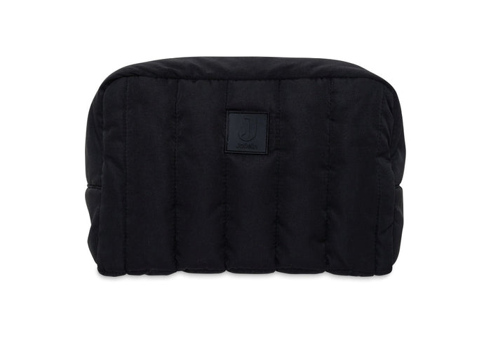 Jollein Kosmetiktasche Puffed Schwarz 21 × 14 cm