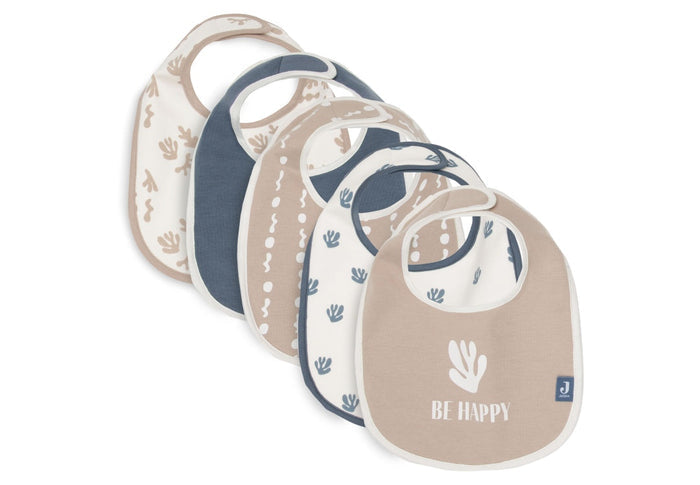 Jollein Lätzchen Funky wasserdicht im 5er-Set