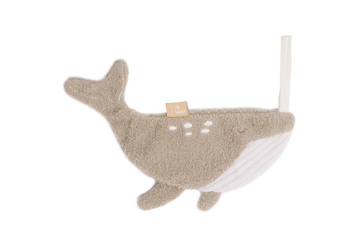 Jollein Schnuffeltuch Wal Deepsea Grün 20 cm