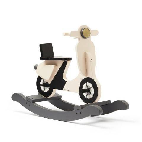 Beiger Kids Concept Schaukel-Scooter aus Holz – weitere Produktansicht