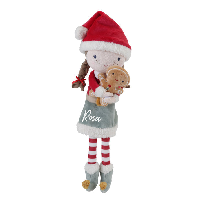Kuschelpuppe Rosa Weihnachten 35 cm – ab 12 Monaten