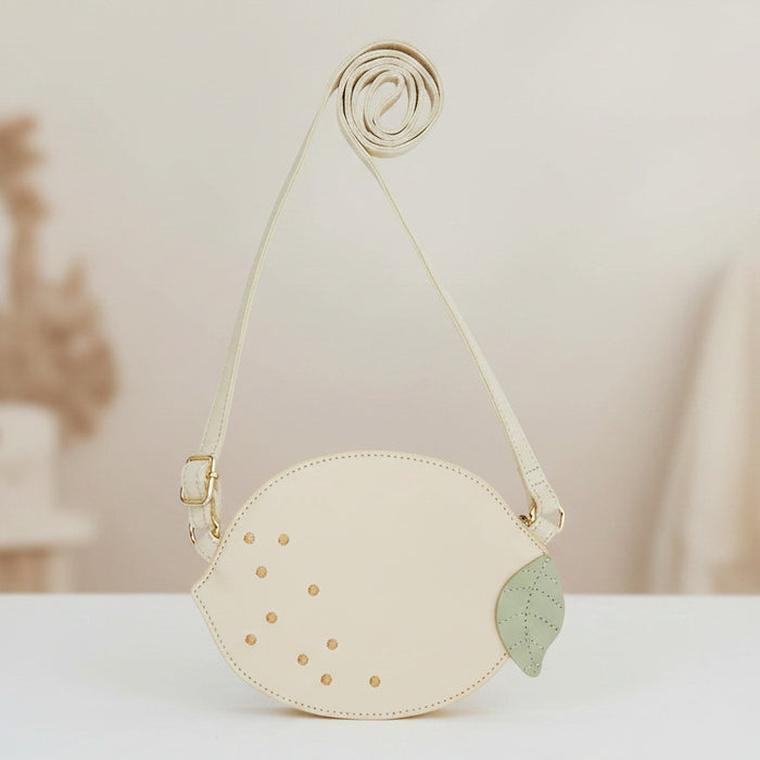 leevje Kinderhandtasche Lemon mit Reißverschluss und Schulterband