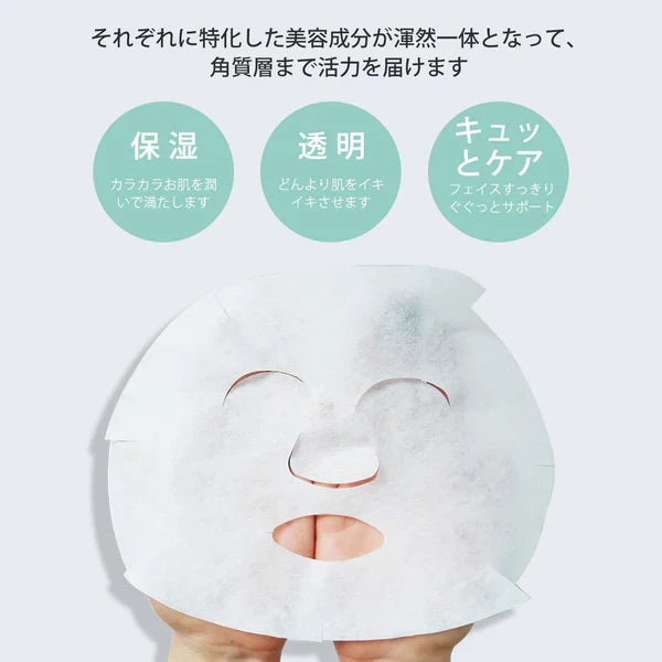MITOMO – Green Tea Essence Mask box 6pcs
