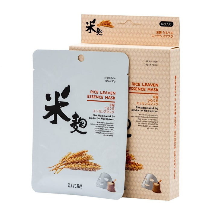 MITOMO – Rice Leaven Essence Mask 1pc 25gr