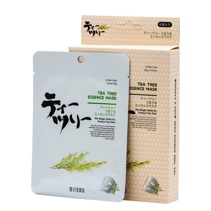 MITOMO – Tea Tree Essence Mask 1pc 25gr