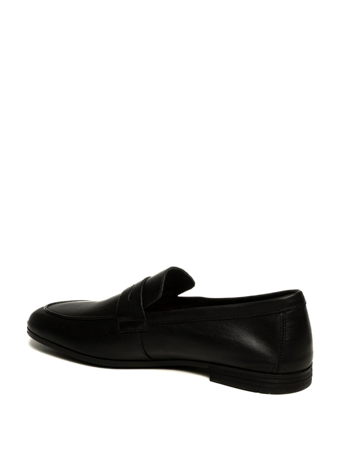 FRAU Mocassino pelle nero 34M5 MOUSSE-NERO