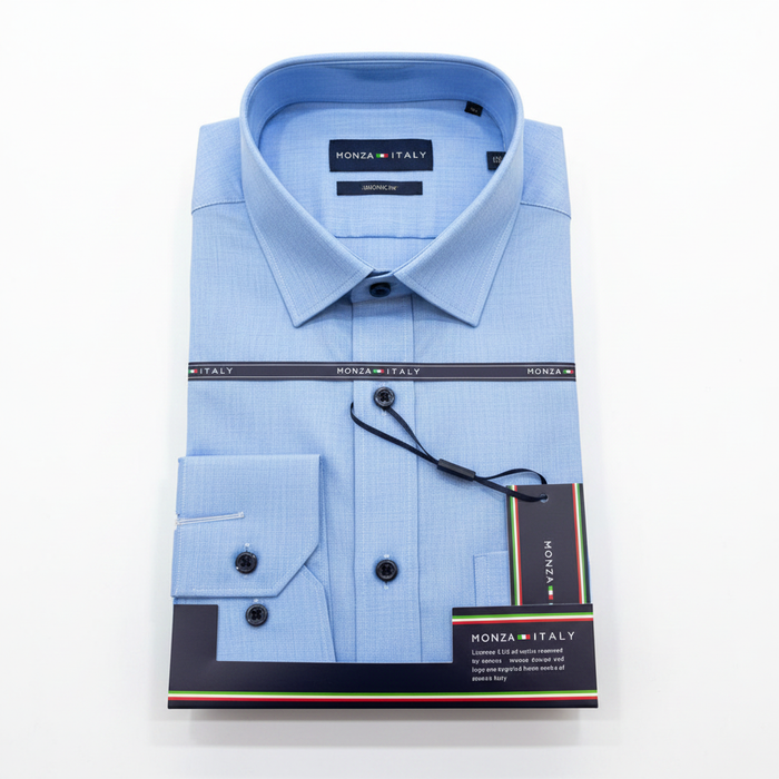 Monza Italy Sky Blue Shirt - White Background