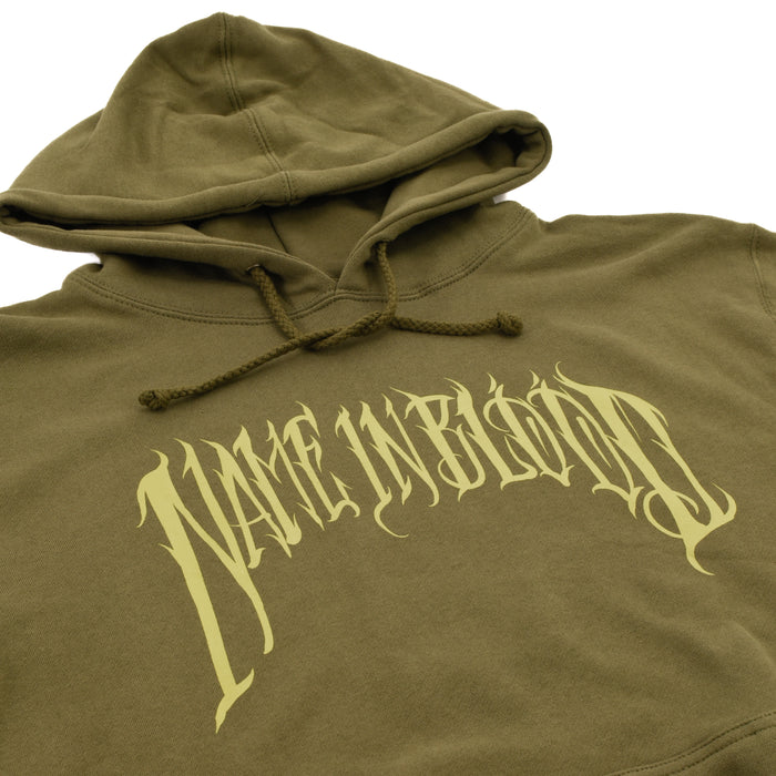 Name In Blood - Goat Hoodie (Green) *SALE