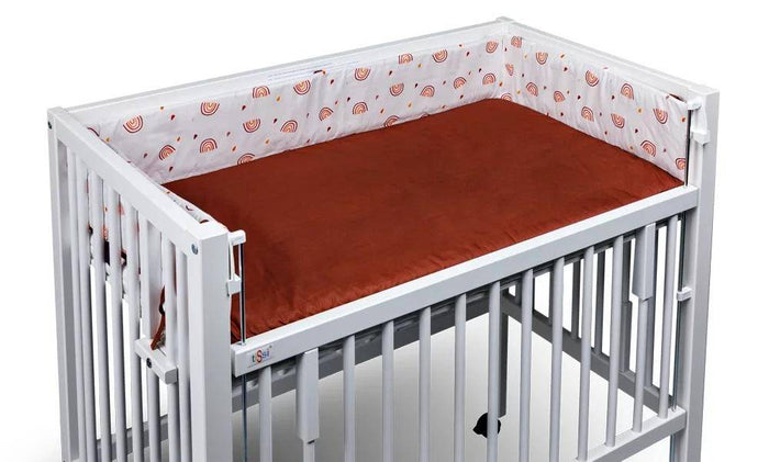 tiSsi Nestchen Regenbogen 40 × 90 cm für passendes Beistellbett