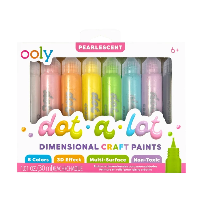 Ooly Dot-A-Lot: Dimensional Paint-Pearlescent