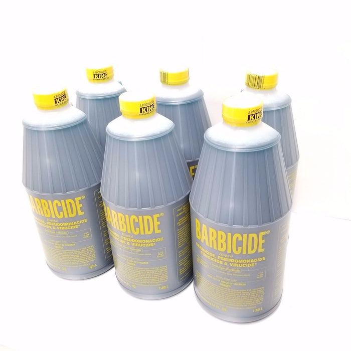 Pack of 6 - Barbicide Hospital Germicide Anti-Rust Formula - 64oz (Half Gallon)