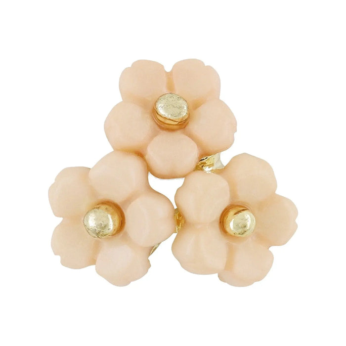 Pot of 10 Charms - Peach Flowers Naio Nails