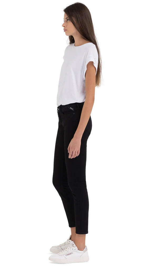 REPLAY DÁMSKÉ SKINNY FIT DŽÍNY STŘIHU NEW LUZ