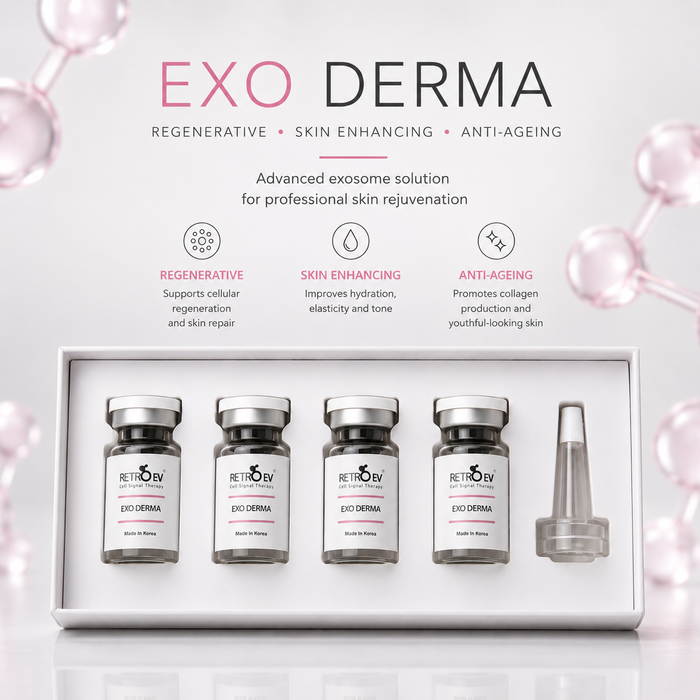 RetroEV EXO DERMA (Box of 4 Vials)