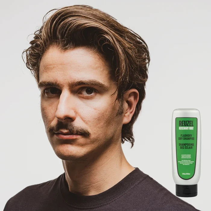 Reuzel Flashdry Shampoo look
