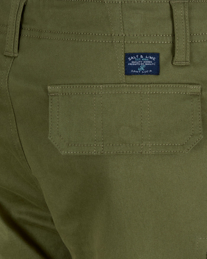 Salt & Lime Carbon Shorts