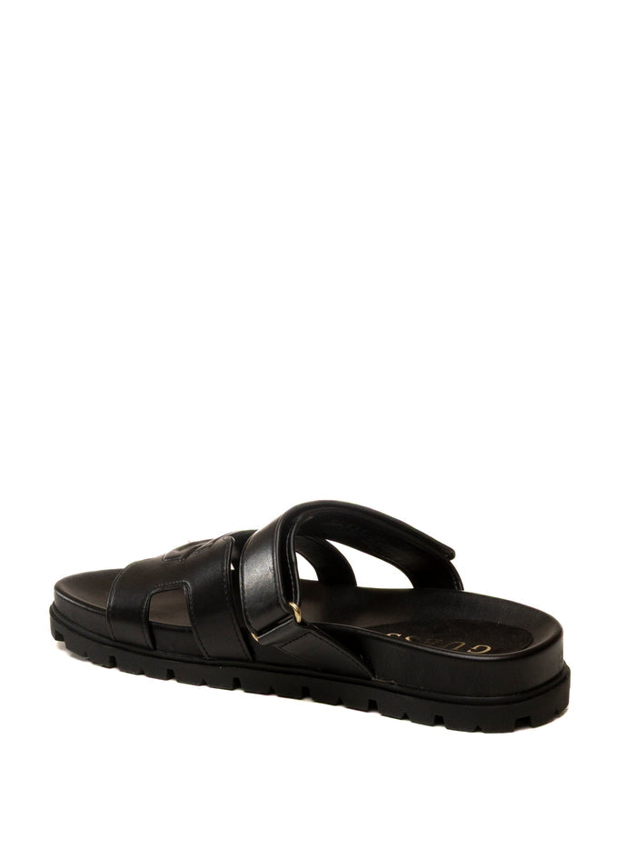 GUESS Sandalo fashie nero FLJFAS ELE03 FASHIE2-BLK
