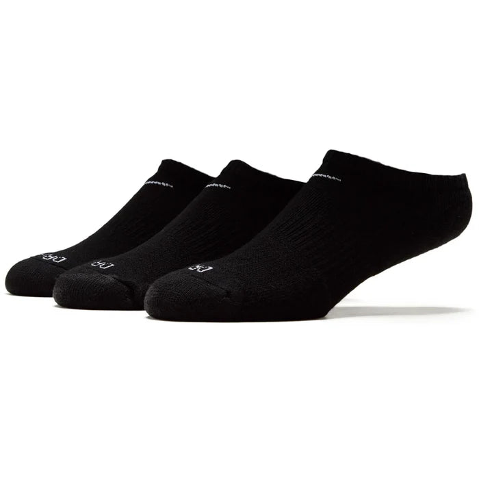 Nike SB - 3 Pack Everyday Plus Dri-Fit No Show Socks (Black) *SALE