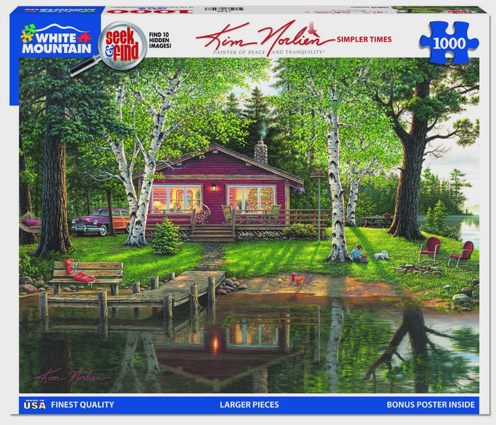 Simpler Times Seek & Find (1965pz) - 1000 Piece Jigsaw Puzzl