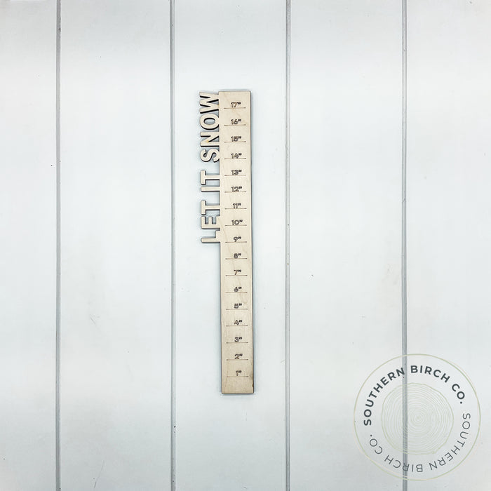 Snow Measurement Stake (Let It Snow)