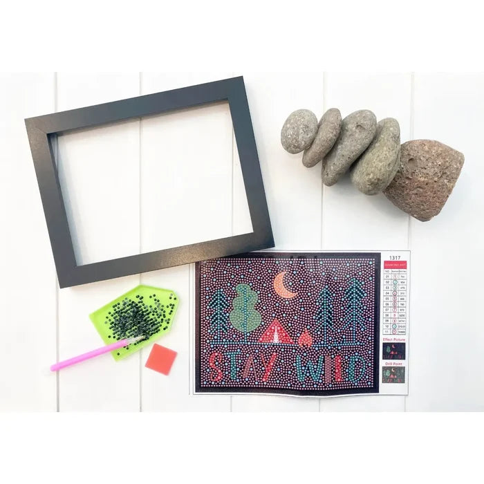 Stay Wild Diamond Art Kit